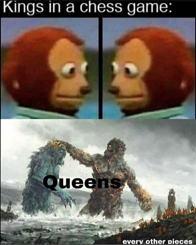 Kings and Queens in chess Meme by CommanderJax ) Memedroid