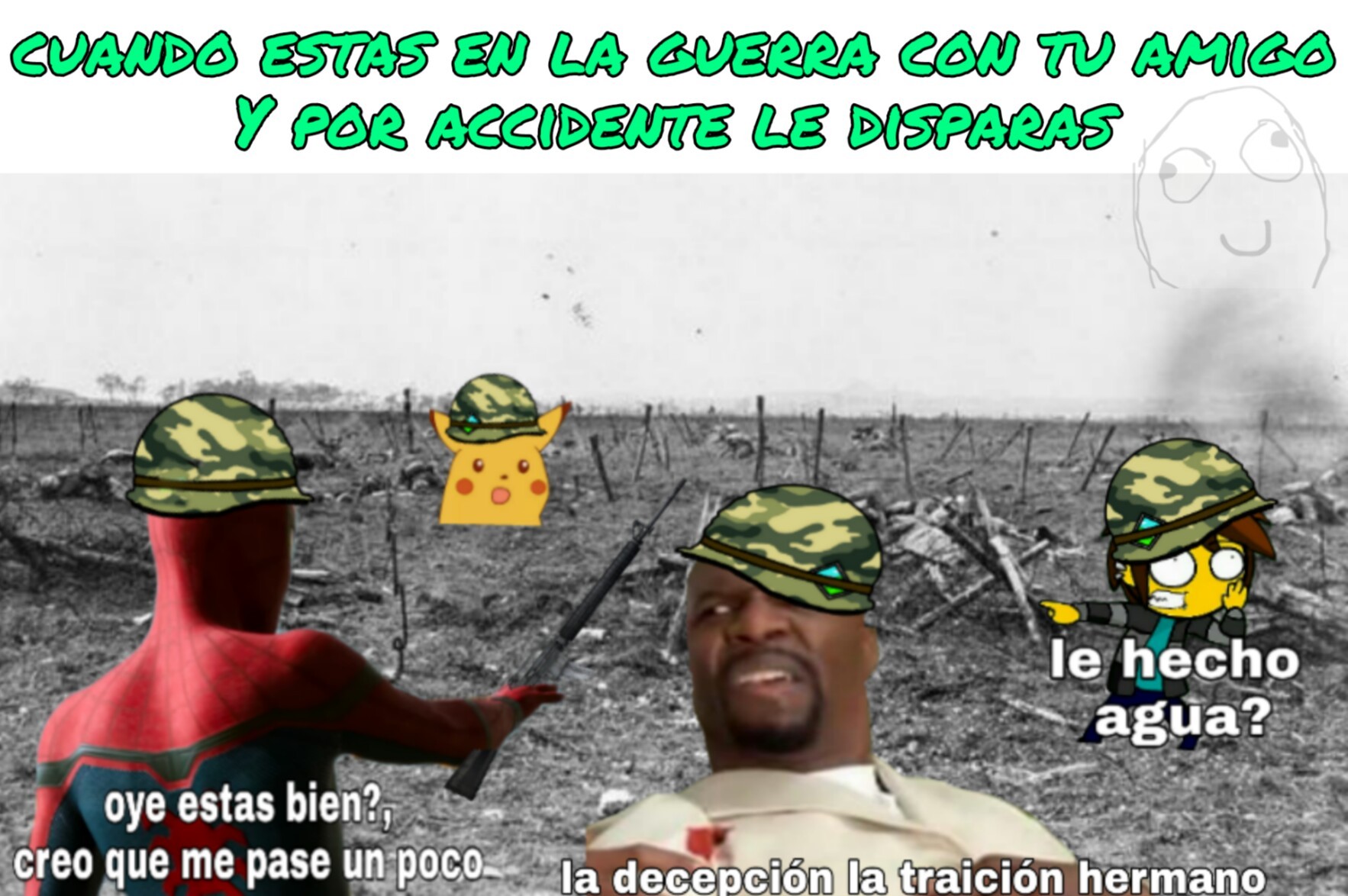 Top memes de guerra en español ) Memedroid