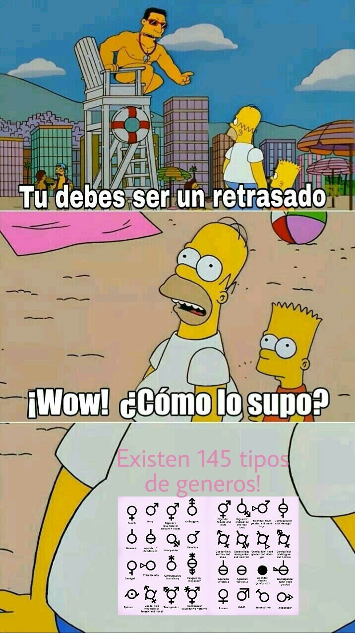 Solo existen 2 generos ._. Meme subido por RepoioProductions ) Memedroid