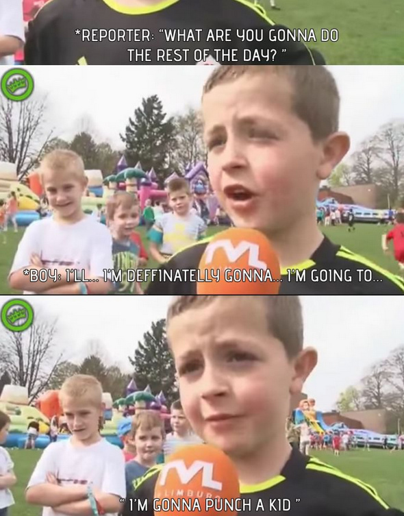 I think he's going to punch that kid behind him Meme by bankalia