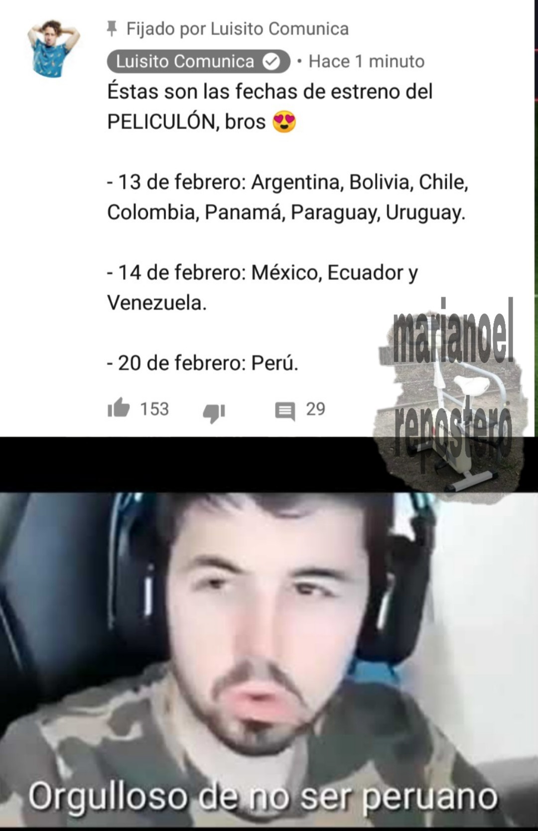 Orgulloso de tener derechos humanos Meme subido por