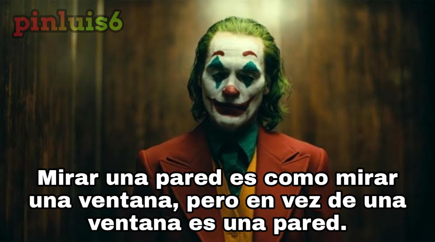 Lo hice. Vi el Joker. De todo un poco