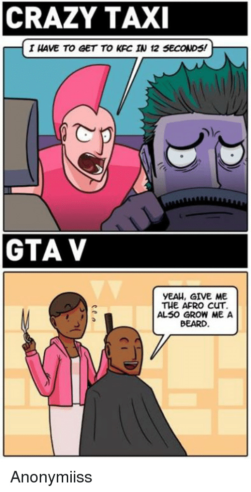 Crazy taxi is more fun than gta5 an the dreamcast is the best game