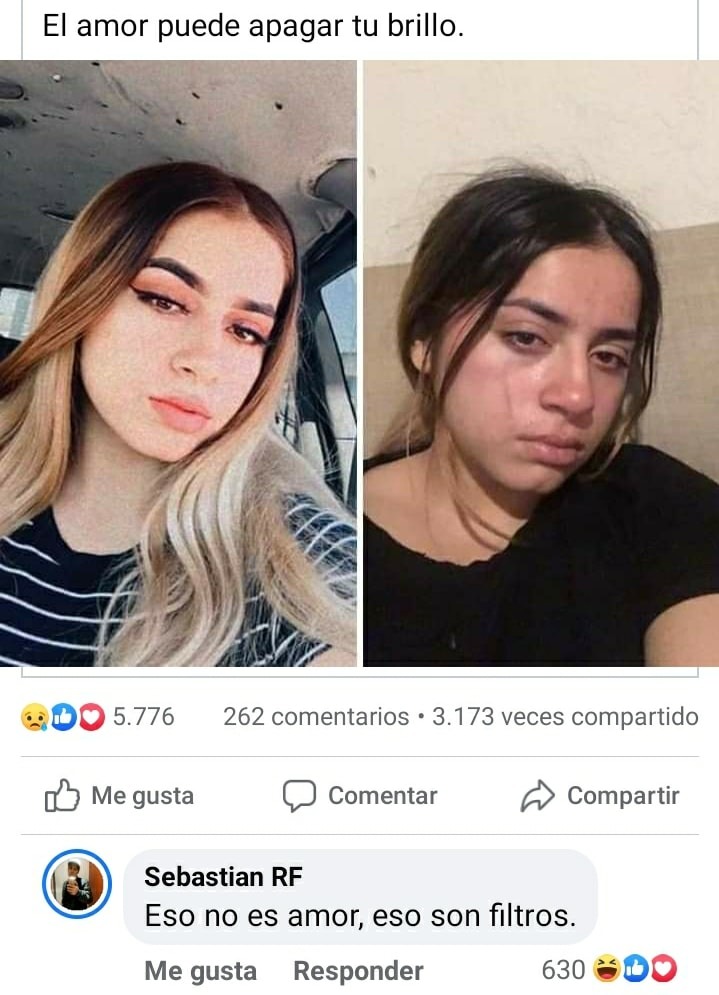 Top memes de Filtros en español ) Memedroid