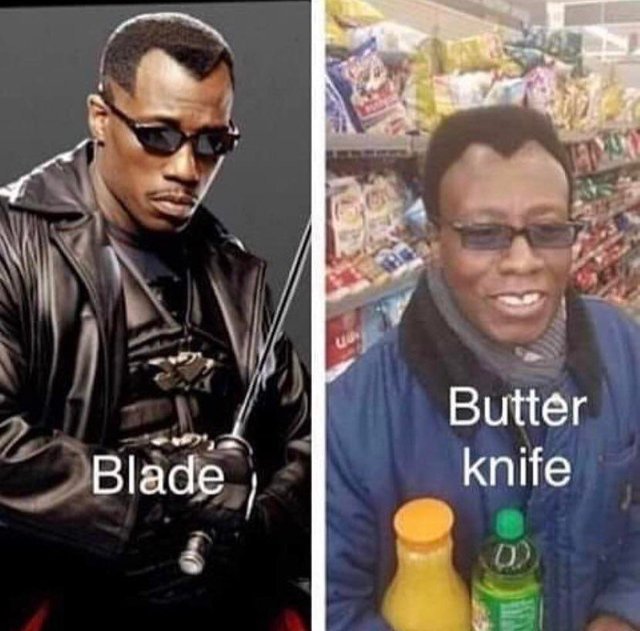 The best Blade memes ) Memedroid
