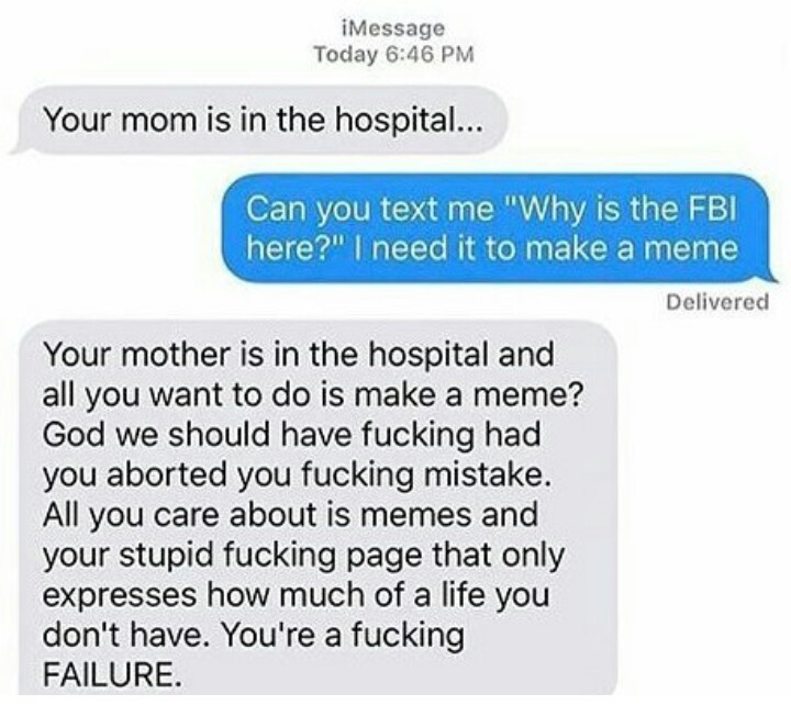 Why is the FBI here? Meme by mememonster12 ) Memedroid