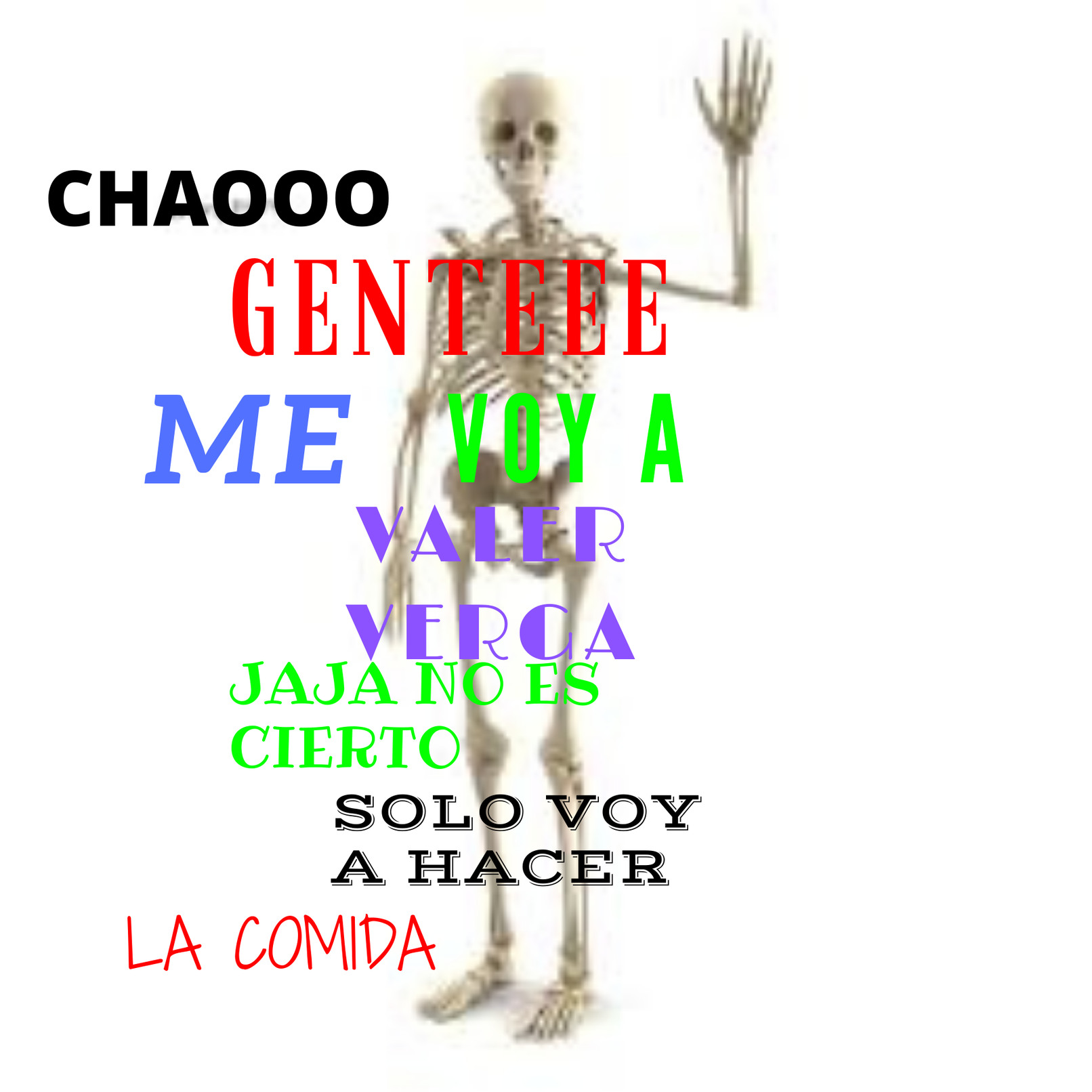 maruchan con carne picada, verdura y condimentos orientales Meme by