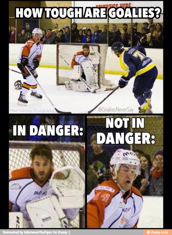 Hockey Goalies Meme subido por TheNinthDoctor ) Memedroid