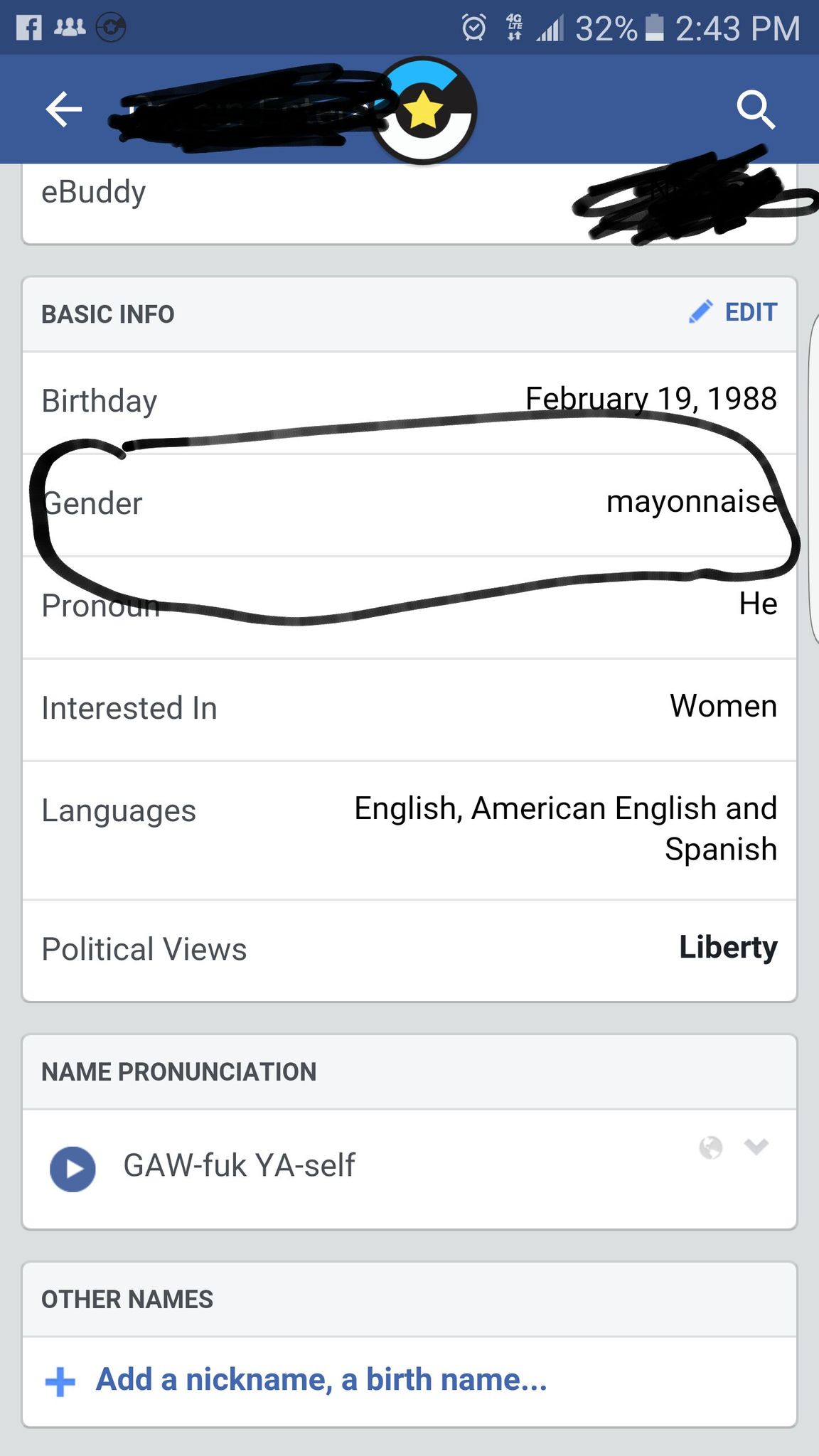 yes Patrick mayonnaise is a gender Meme by Ed_edd_n_eddy ) Memedroid