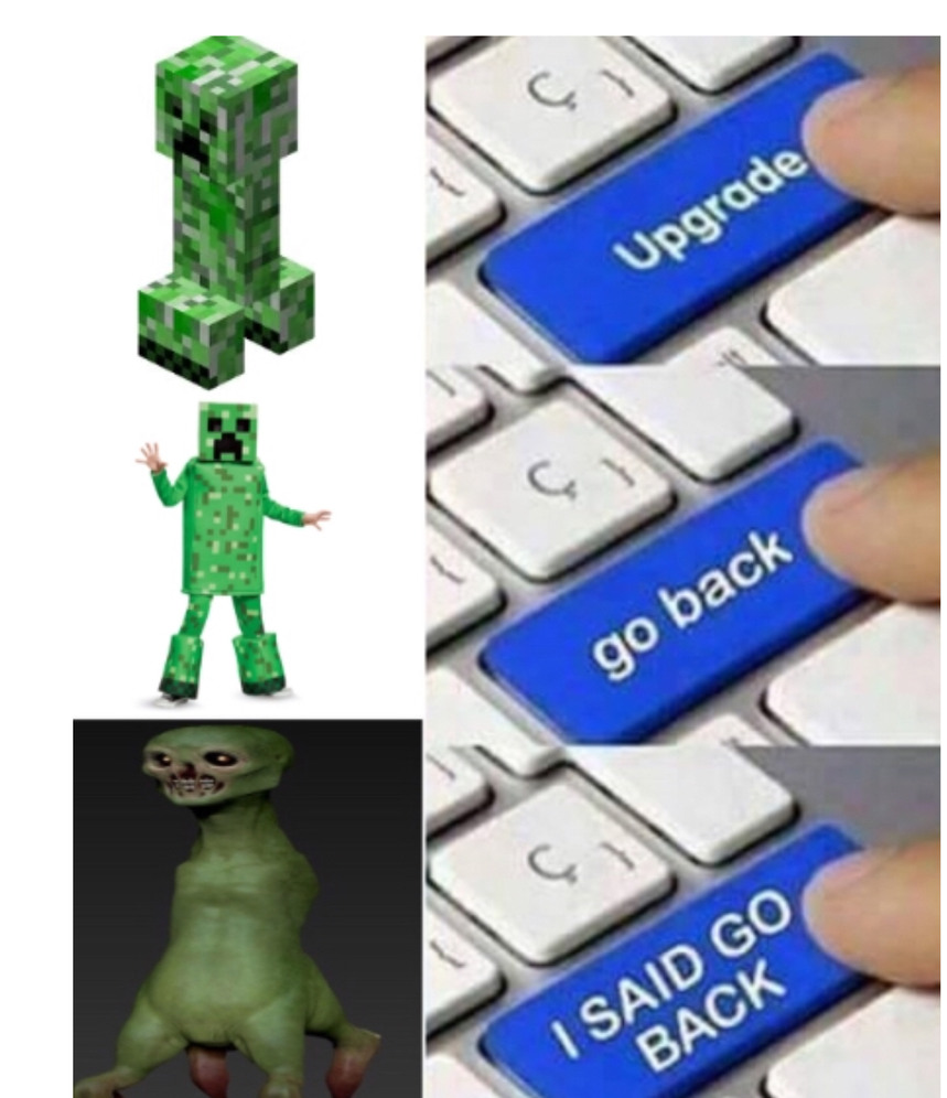 Creeper Meme by Wywyw36 ) Memedroid
