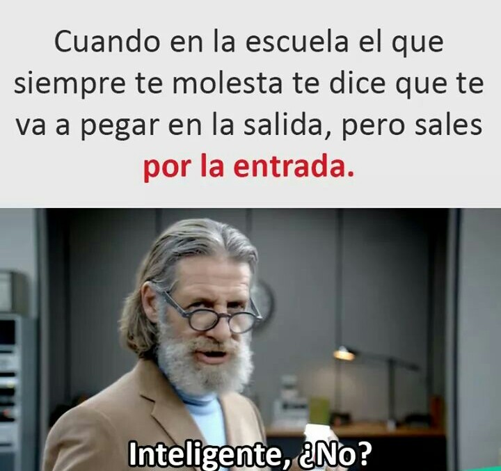 Inteligente señor inteligente v Meme subido por Chonsumostacho