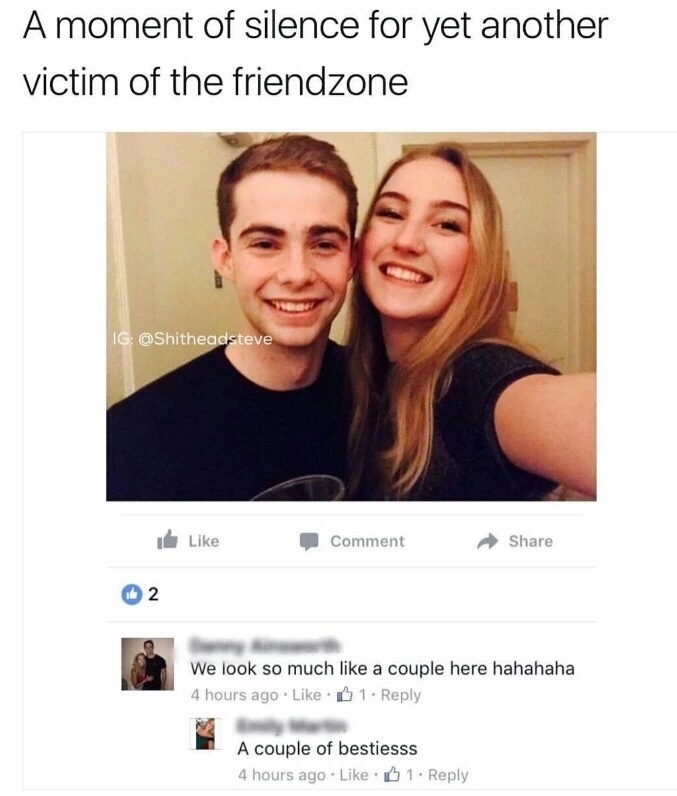 friendzone Meme by Fareedreek ) Memedroid