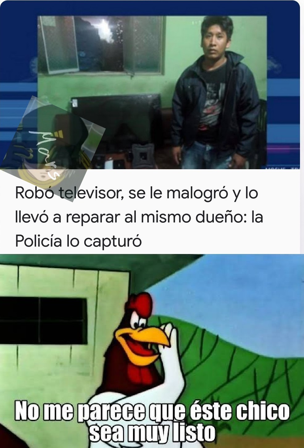 Pero que imbécil Meme subido por MarioGart ) Memedroid