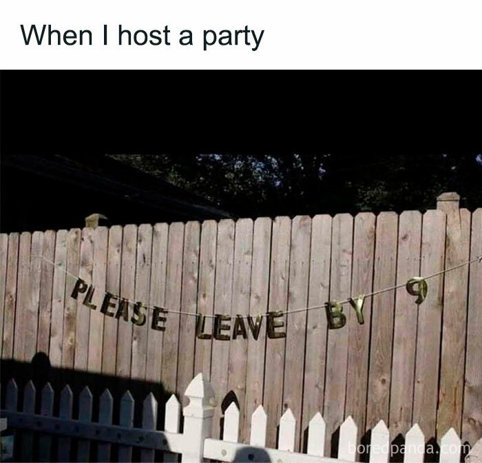 ﻿When | host a party pLEAvjE] PLEASE