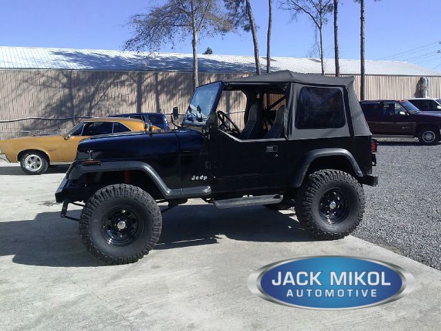 Black for 19881995 Jeep Wrangler Soft Top Tinted Windows w/o Skins eBay