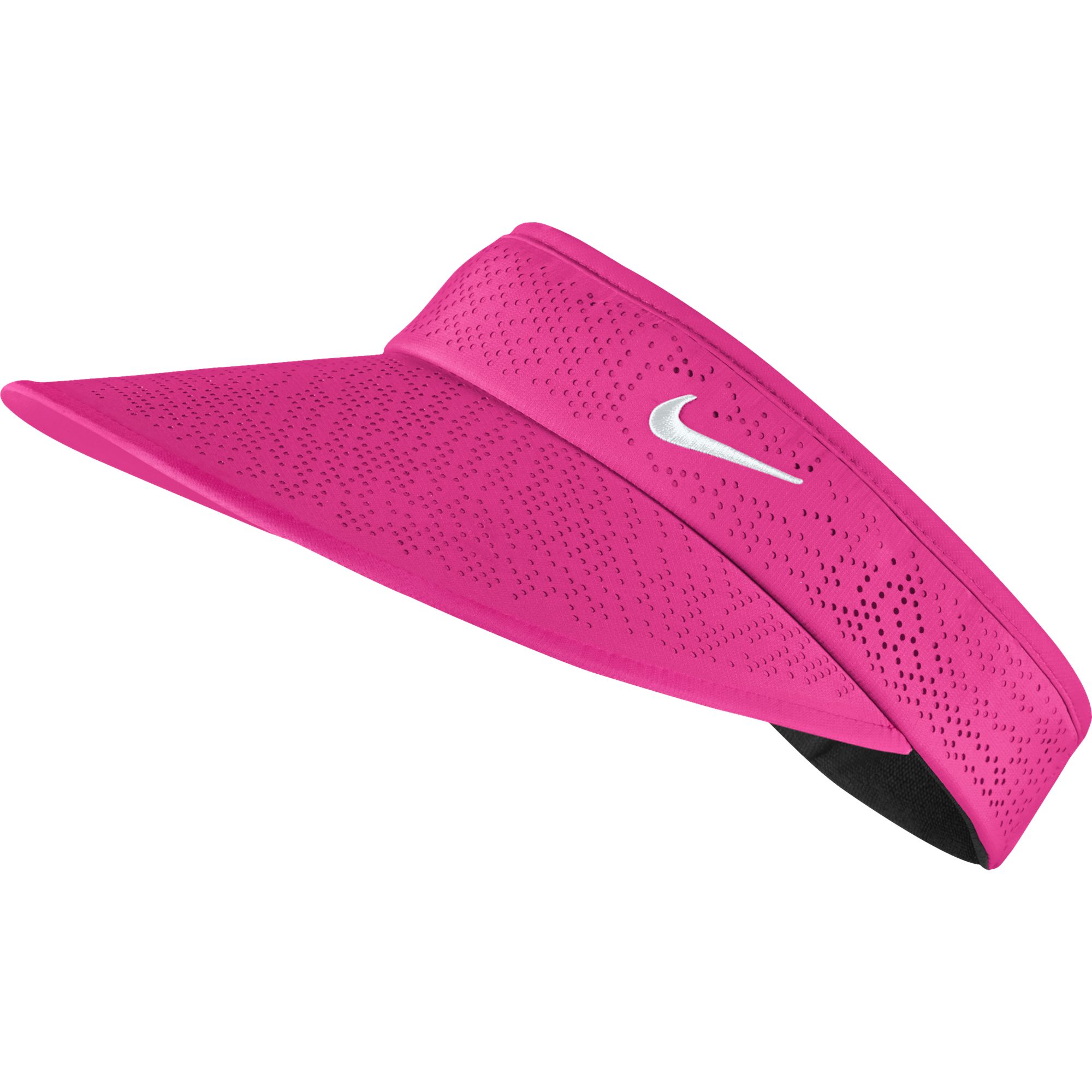 NIKE Women's Big Bill Sun Visor Golf Tennis Hyper Pink & White