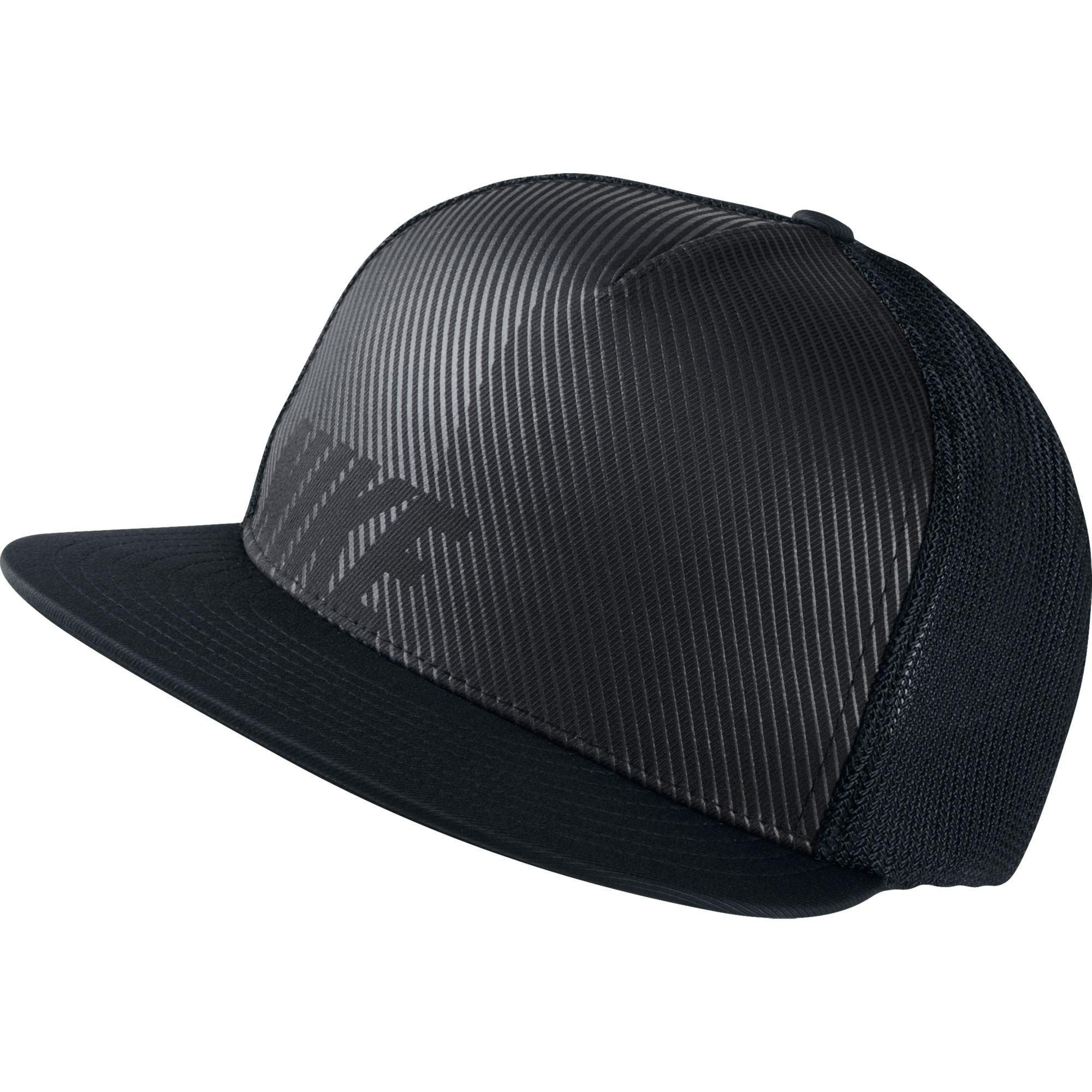 New 2014 Nike Graphic Snap Back Flat Bill Hat/Cap COLOR Black SIZE