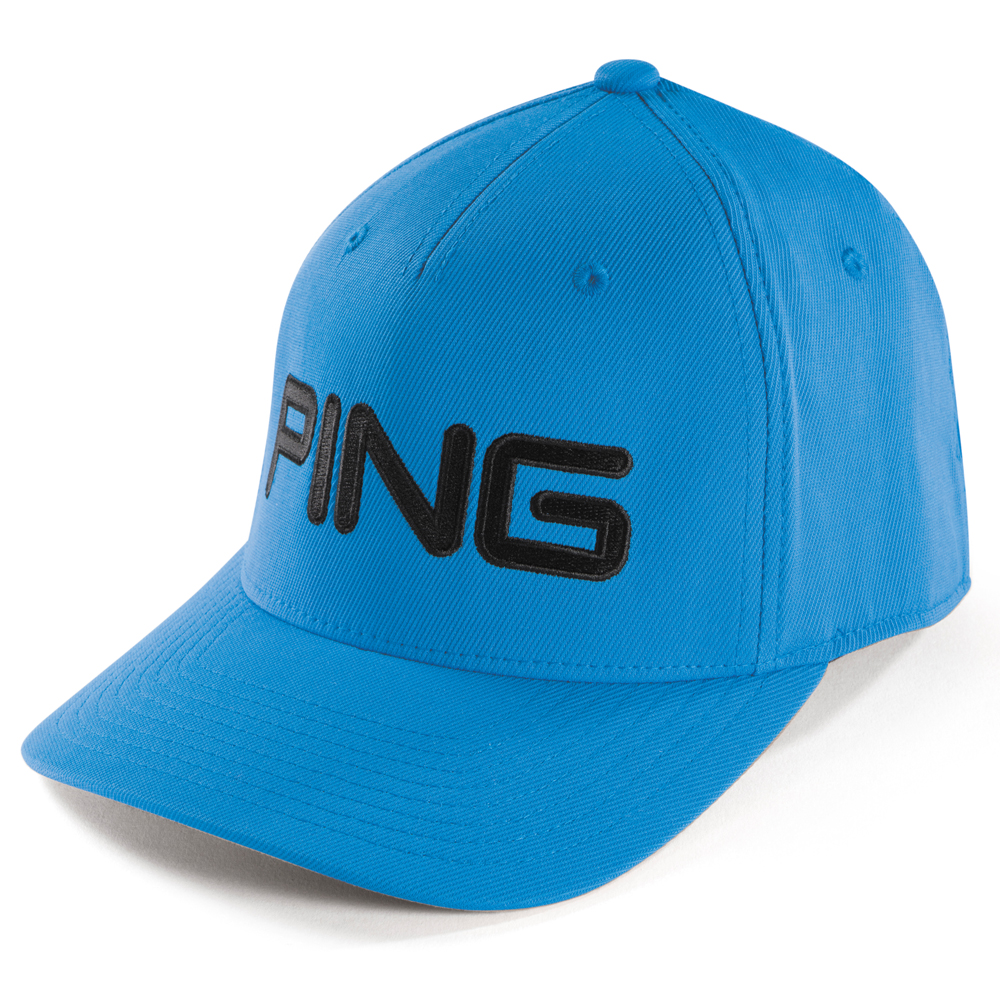 New 2017 PING Tour Structured Fitted Golf Cap/Hat COLOR Bright Blue SIZE S/M eBay
