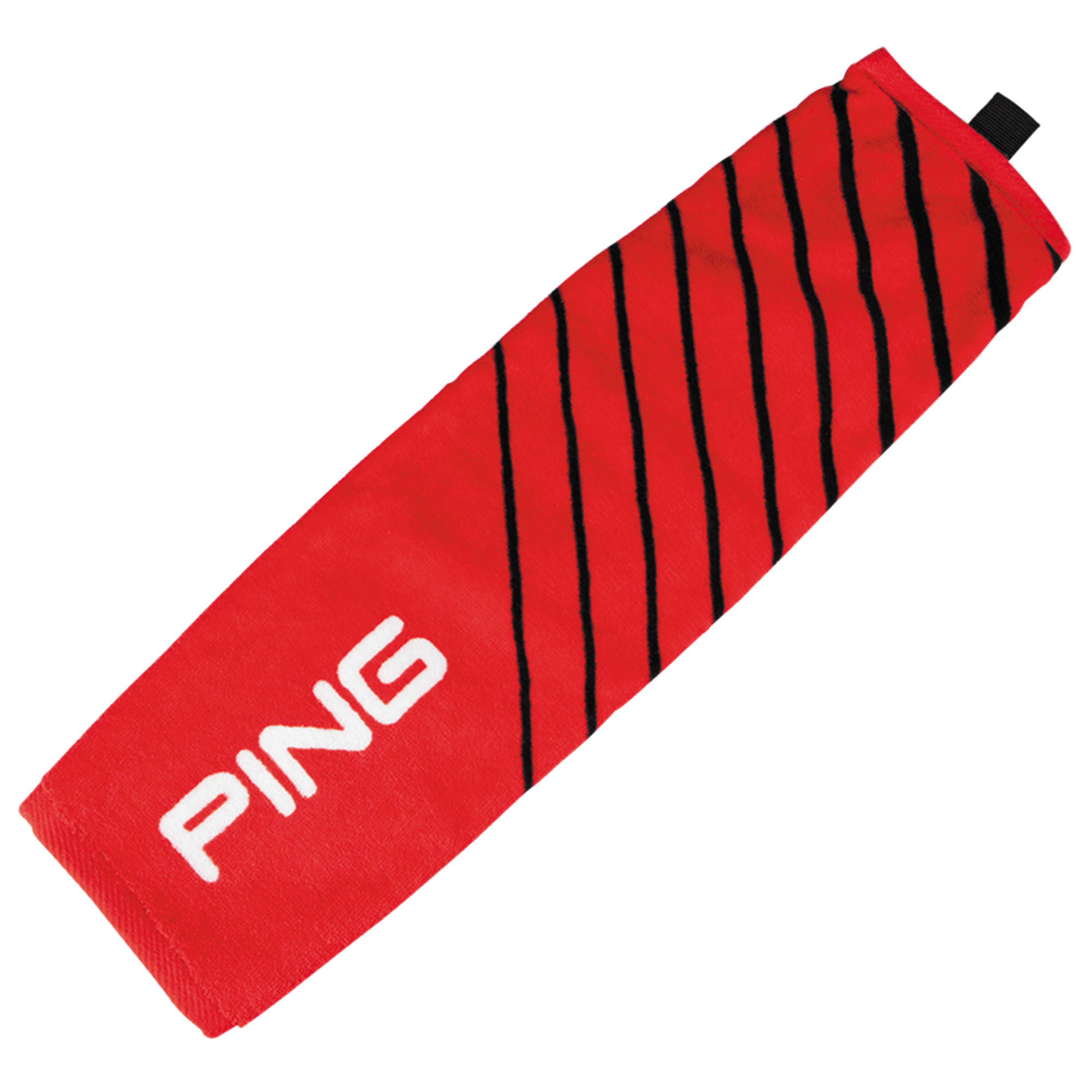 New 2015 Ping Tri Fold Towel Size 21"L 16"w Color Red