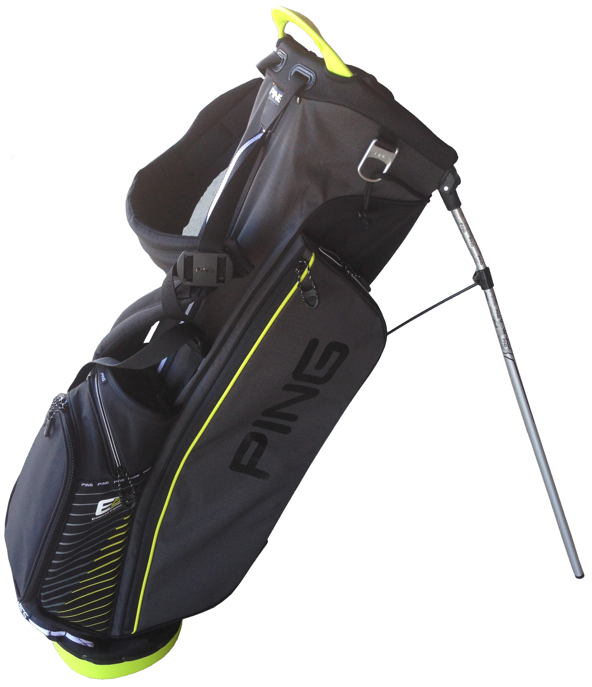 New 2014 LIMITED EDITION Ping Golf 4 Series Carry Bag Chrcl/Blk