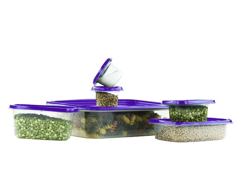 26 Pcs Reusable Plastic Food Storage Containers Set with Air Tight