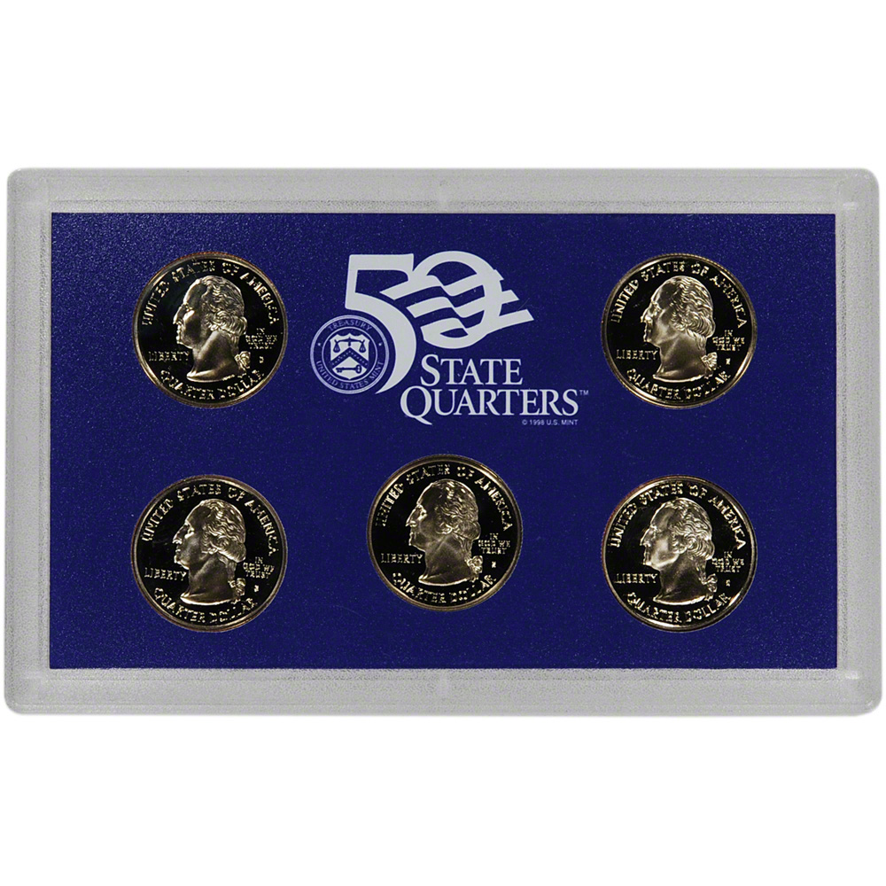 2001S US Mint Quarters Proof Set eBay