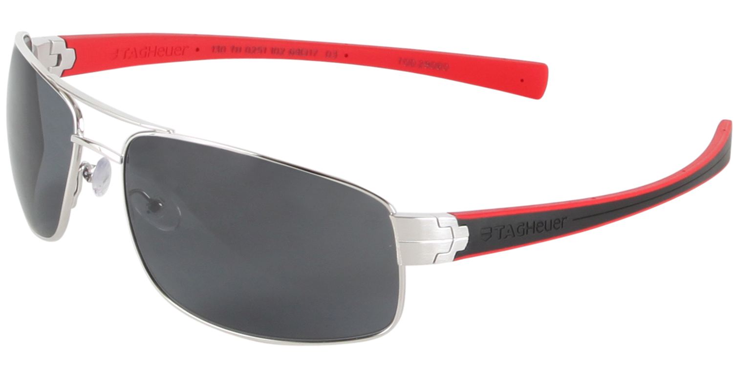 TAG Heuer 251 LRS Sunglasses Black/Red eBay
