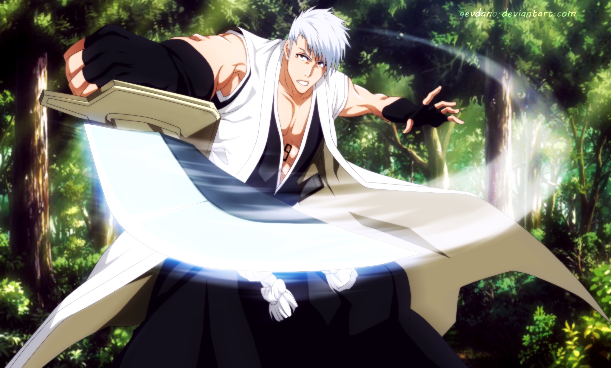 Download Kensei Muguruma Anime Bleach HD Wallpaper by GEVDANO