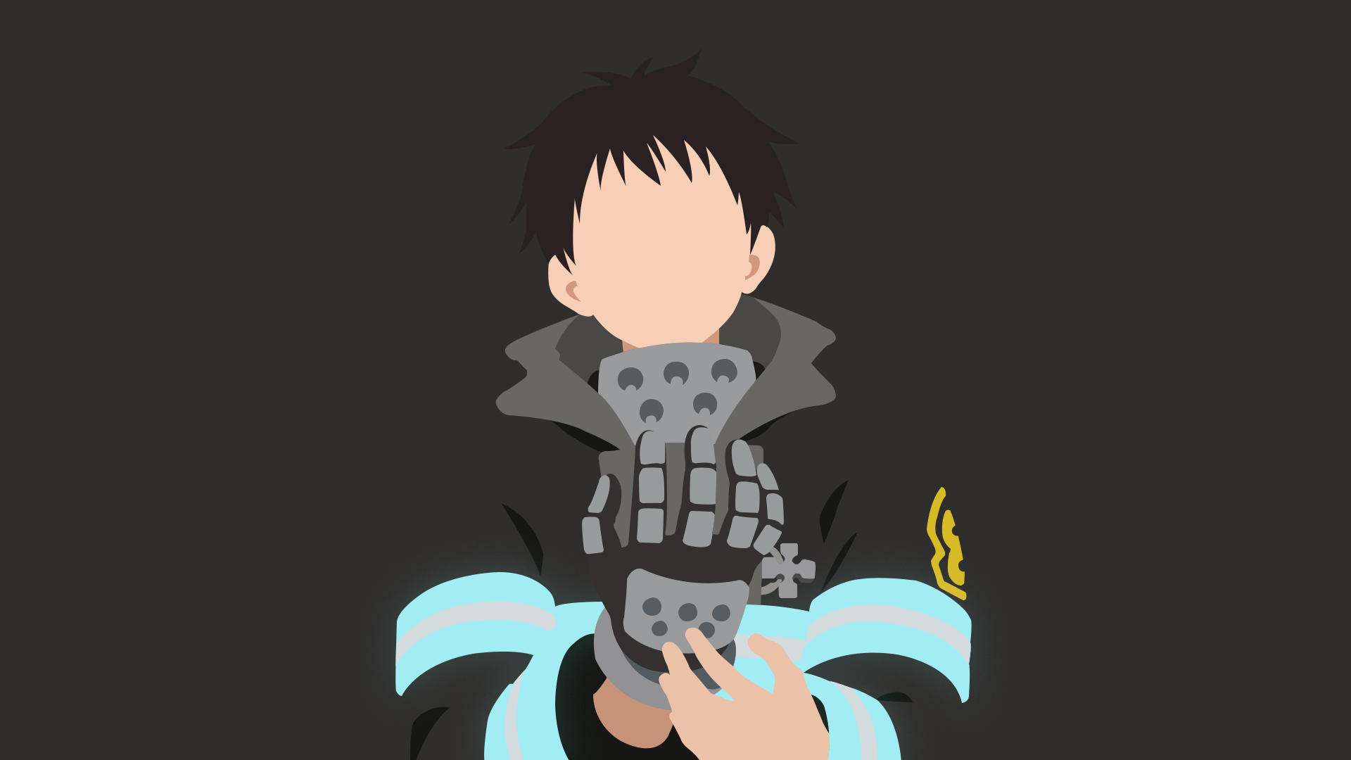 Shinra Kusakabe from Fire Force Wallpaper for Dekstop HD Wallpaper