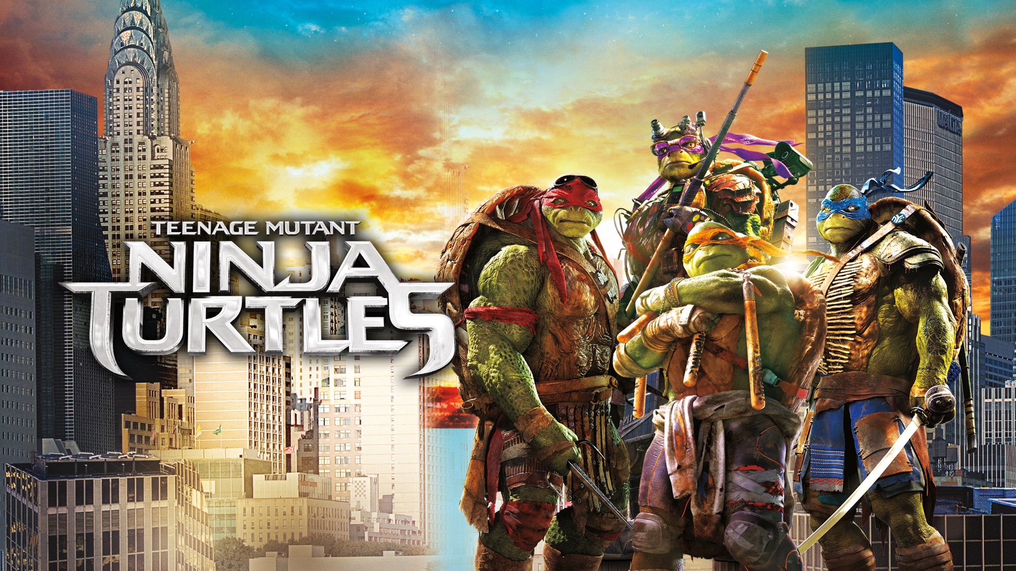 Teenage Mutant Ninja Turtles (2014) HD Wallpaper Background Image