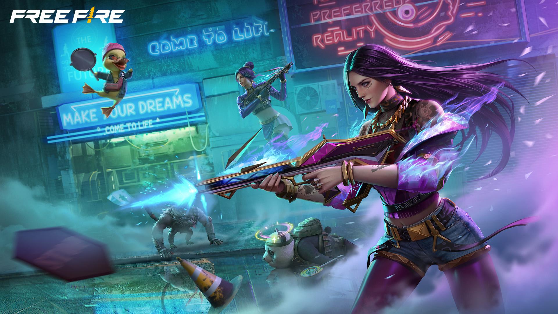 Dynamic Garena Free Fire HD Wallpaper for Gamers
