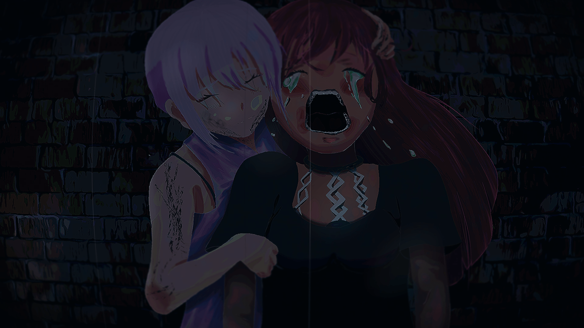 Download Game Art Sad Sad Anime Sad Anime Girl Anime Girl HD Wallpaper