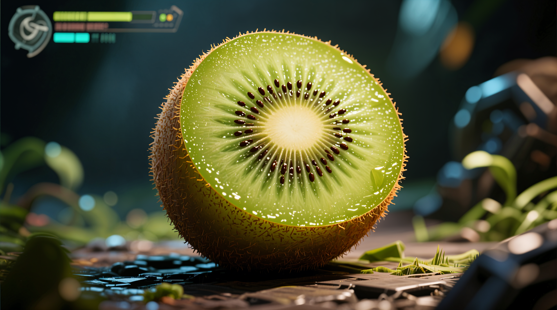 Kiwi Slice 4k Ultra Hd Wallpaper By Quantumcurator 4248x2368