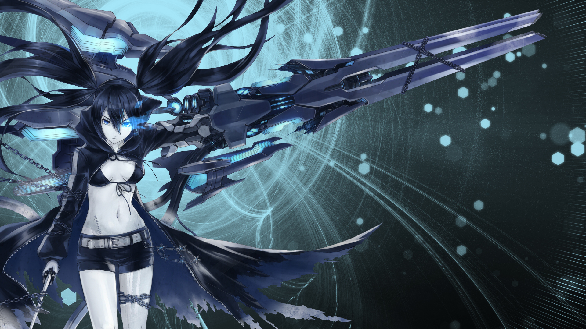 Download Anime Black Rock Shooter HD Wallpaper