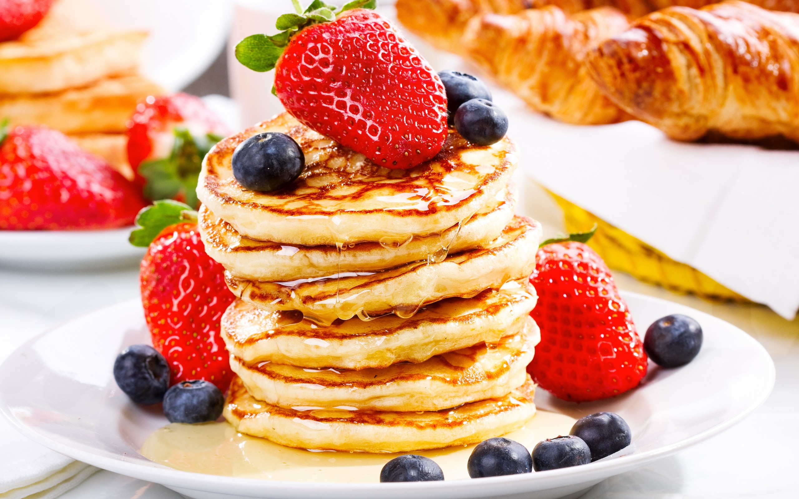 Download Food Pancake HD Wallpaper