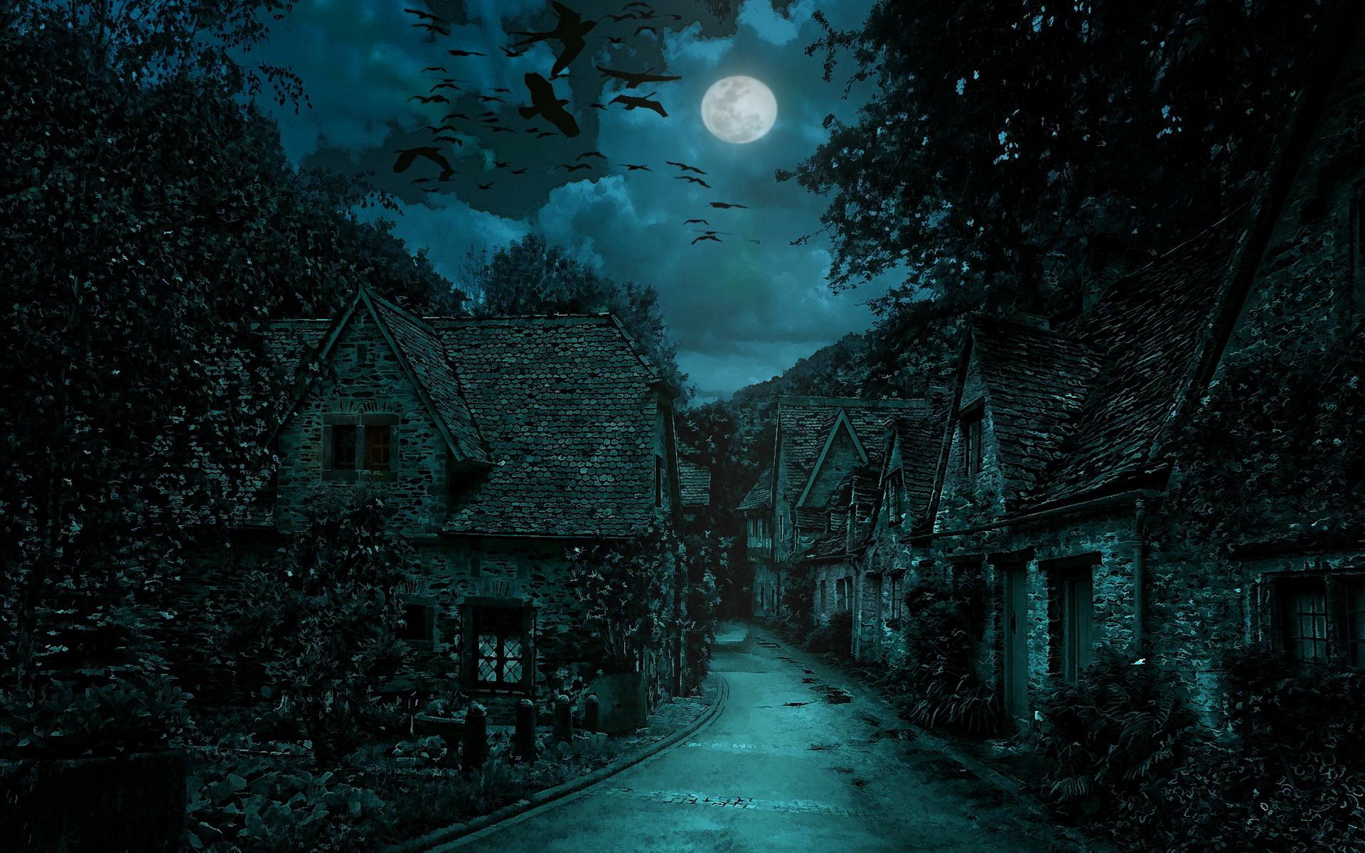 the dark village Computer Wallpapers, Desktop Backgrounds 1920x1200 Id