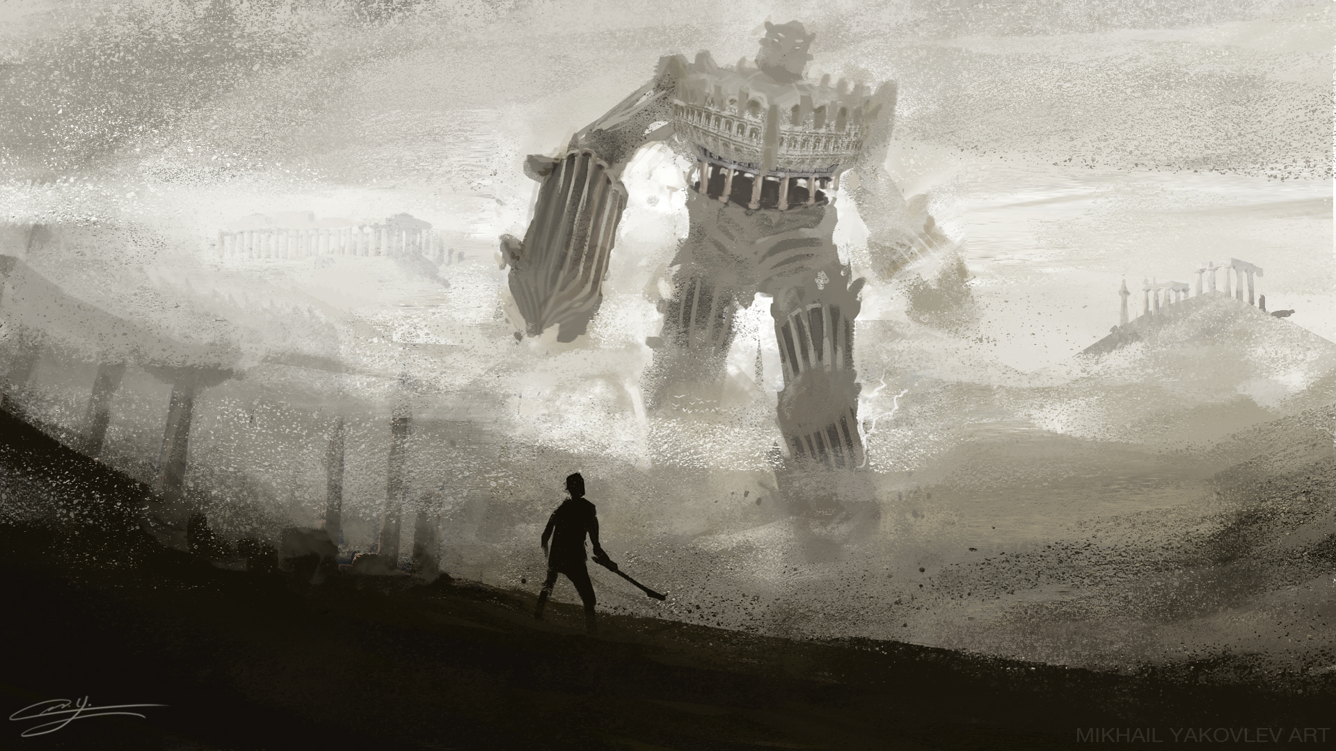 Shadow Of The Colossus HD Wallpaper Background Image