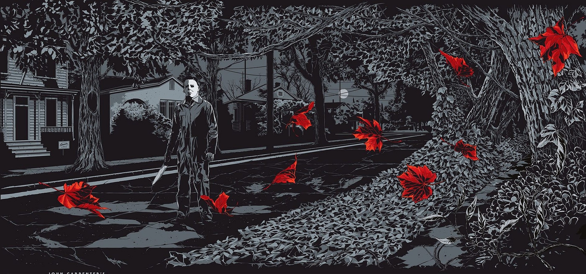 Michael Myers HD Wallpaper from Halloween (1978)