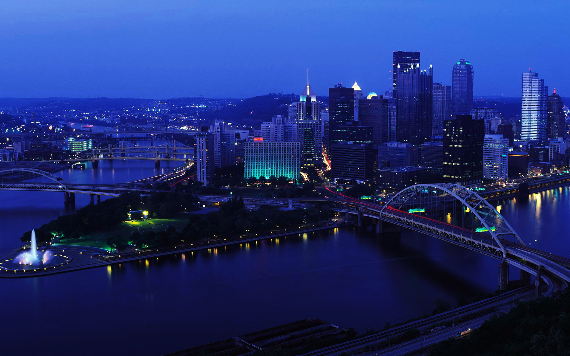 Download Man Made Pittsburgh HD Wallpaper