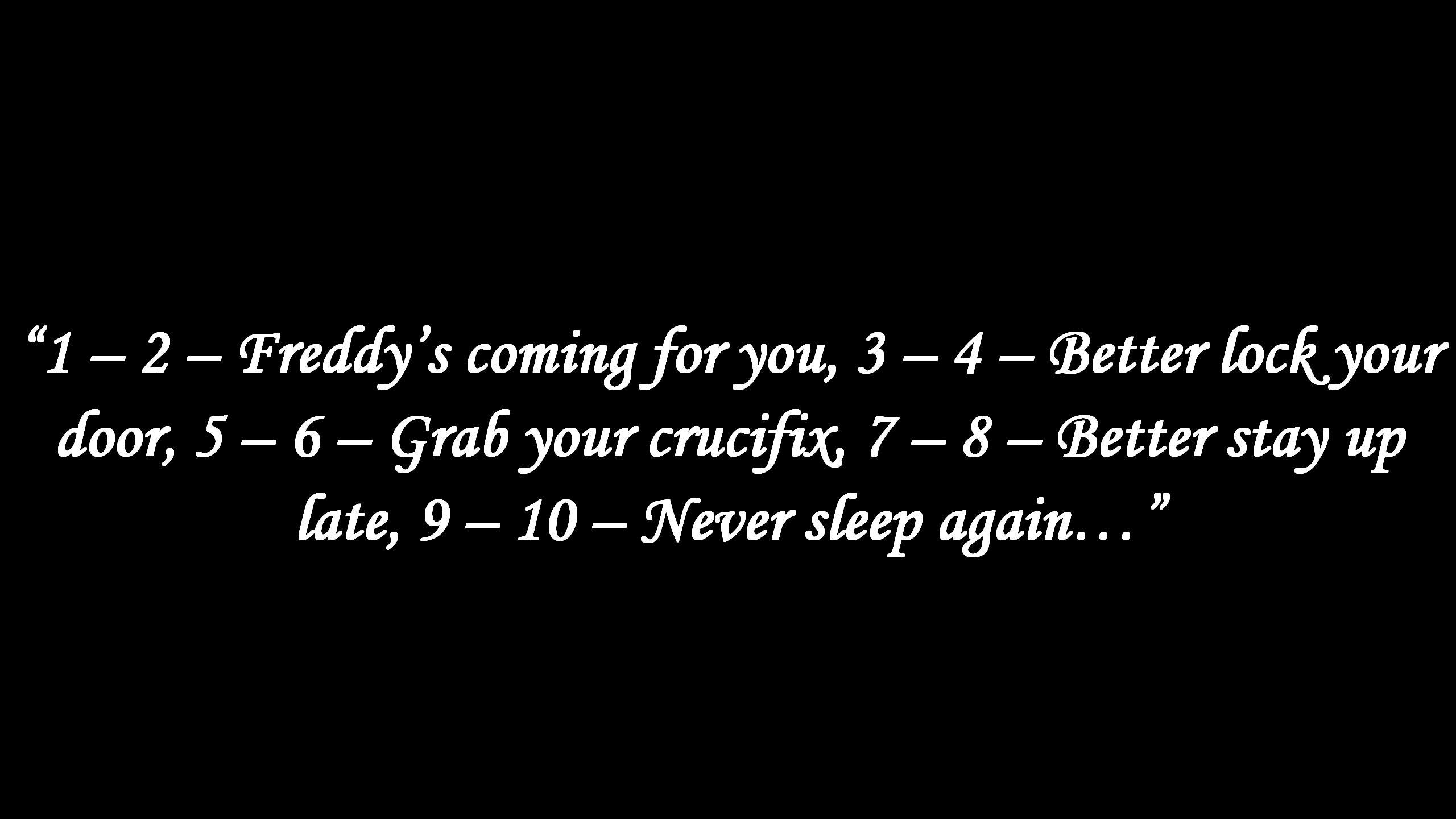 Best Freddy Krueger Quotes. QuotesGram