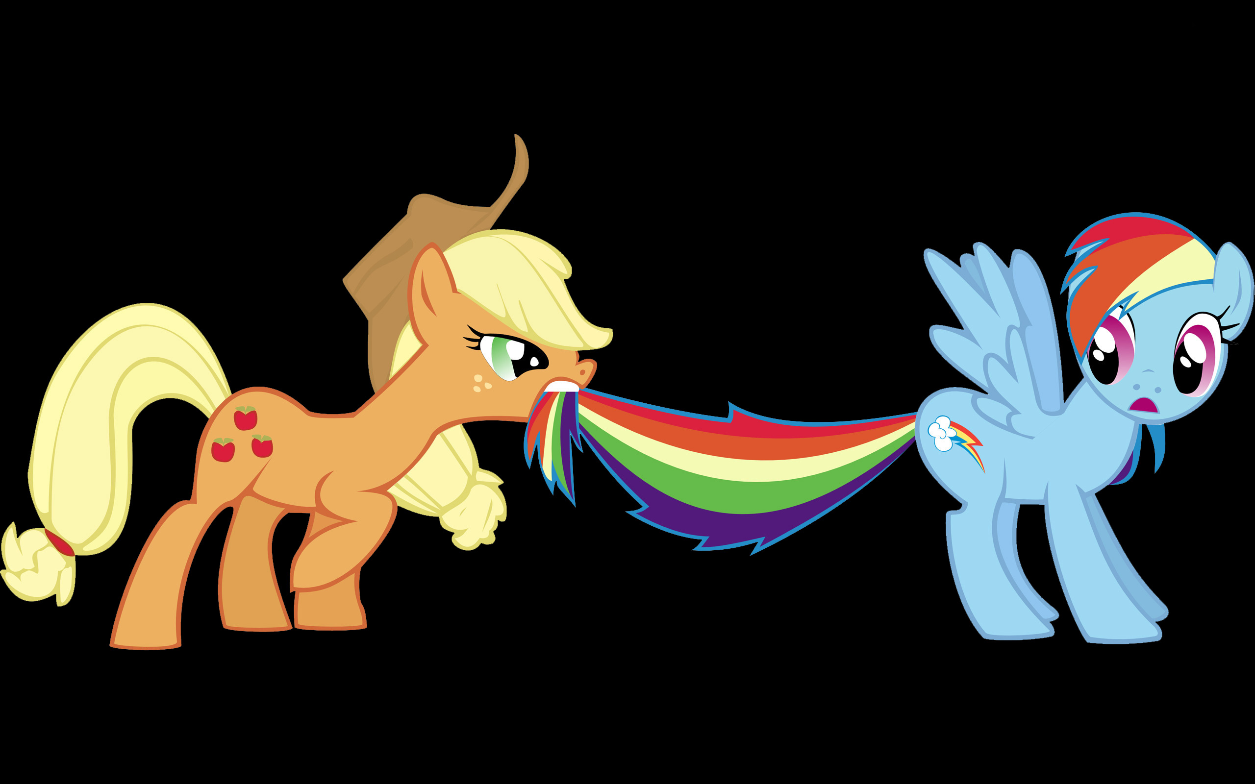 Download Vector Rainbow Dash Applejack (My Little Pony) My Little Pony