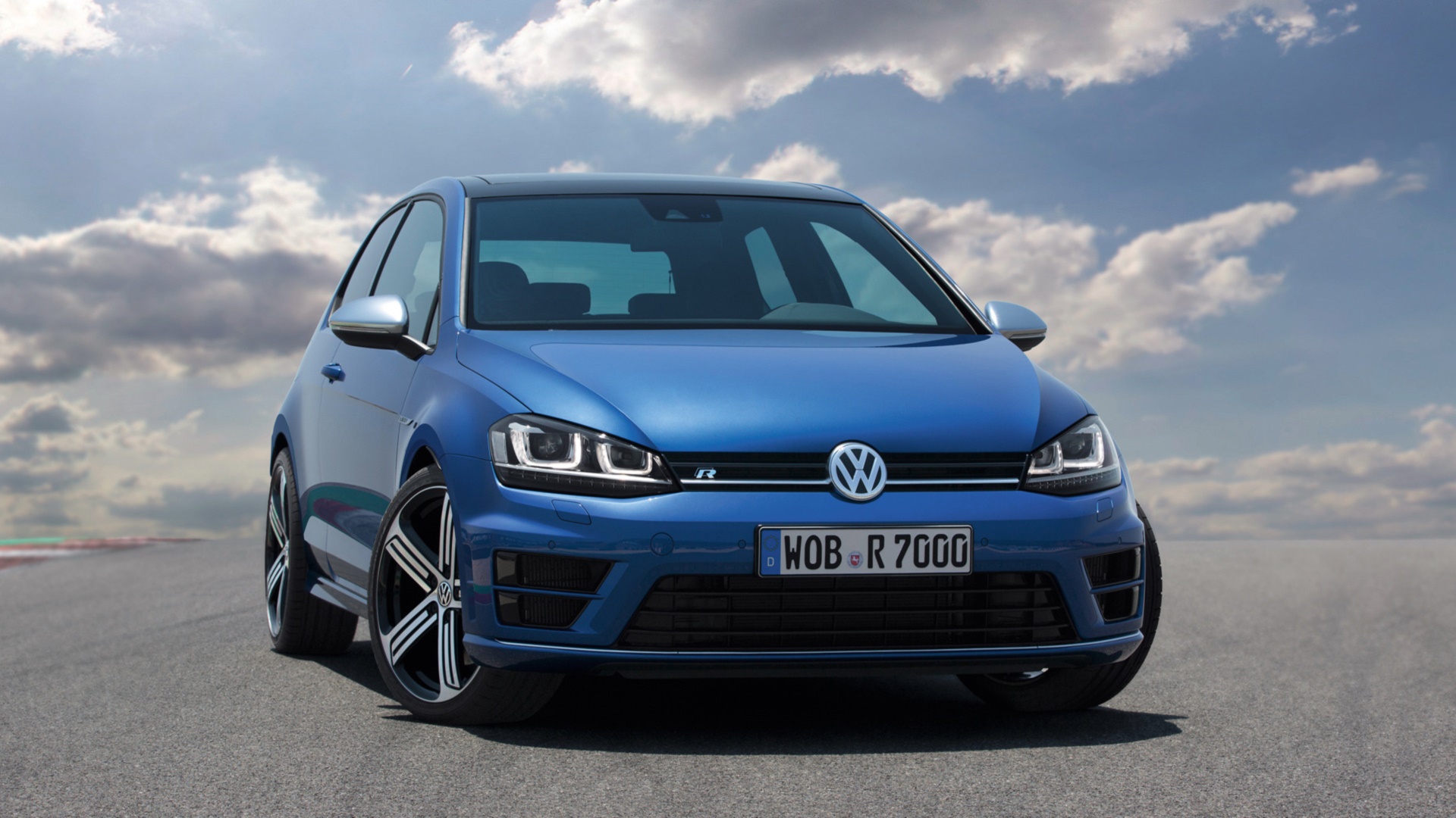 Volkswagen Golf R HD Wallpaper Background Image 1920x1080 ID