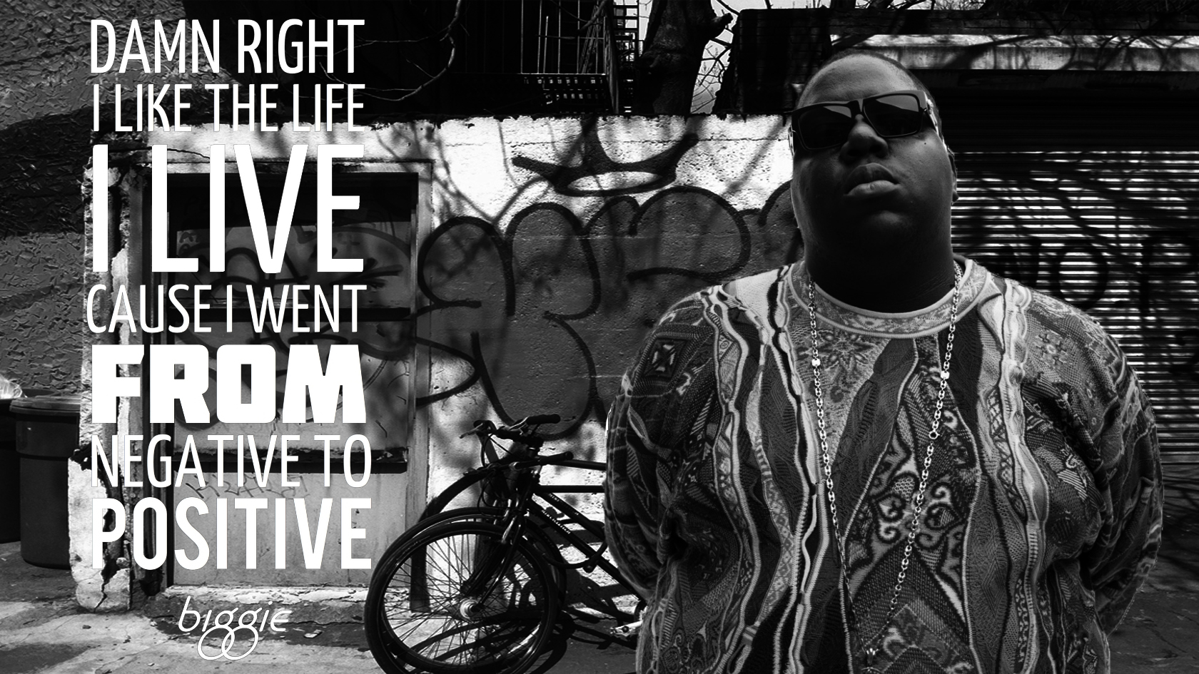 Biggie Smalls Negative to Positve by thenickman627