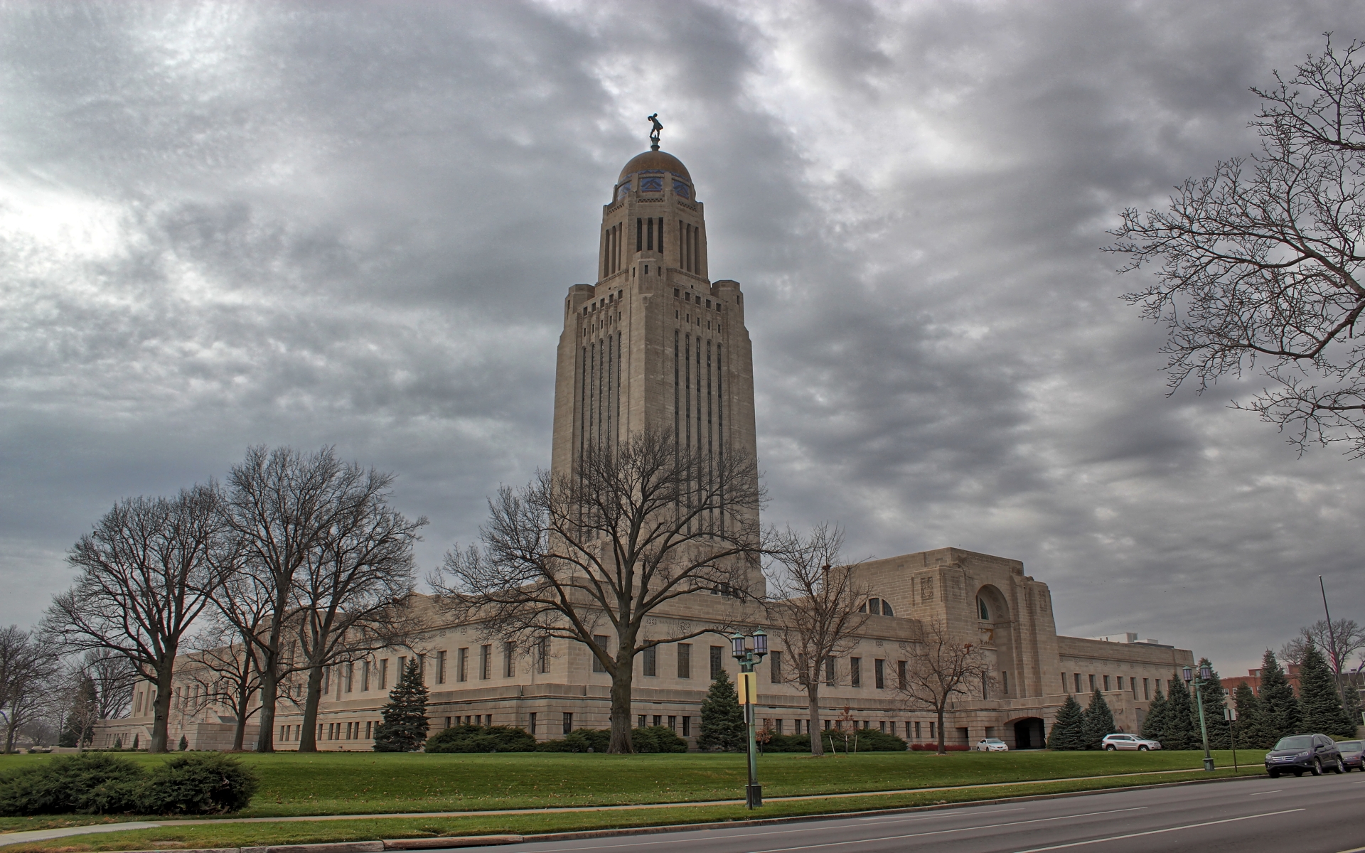 Nebraska State Capitol HD Wallpaper