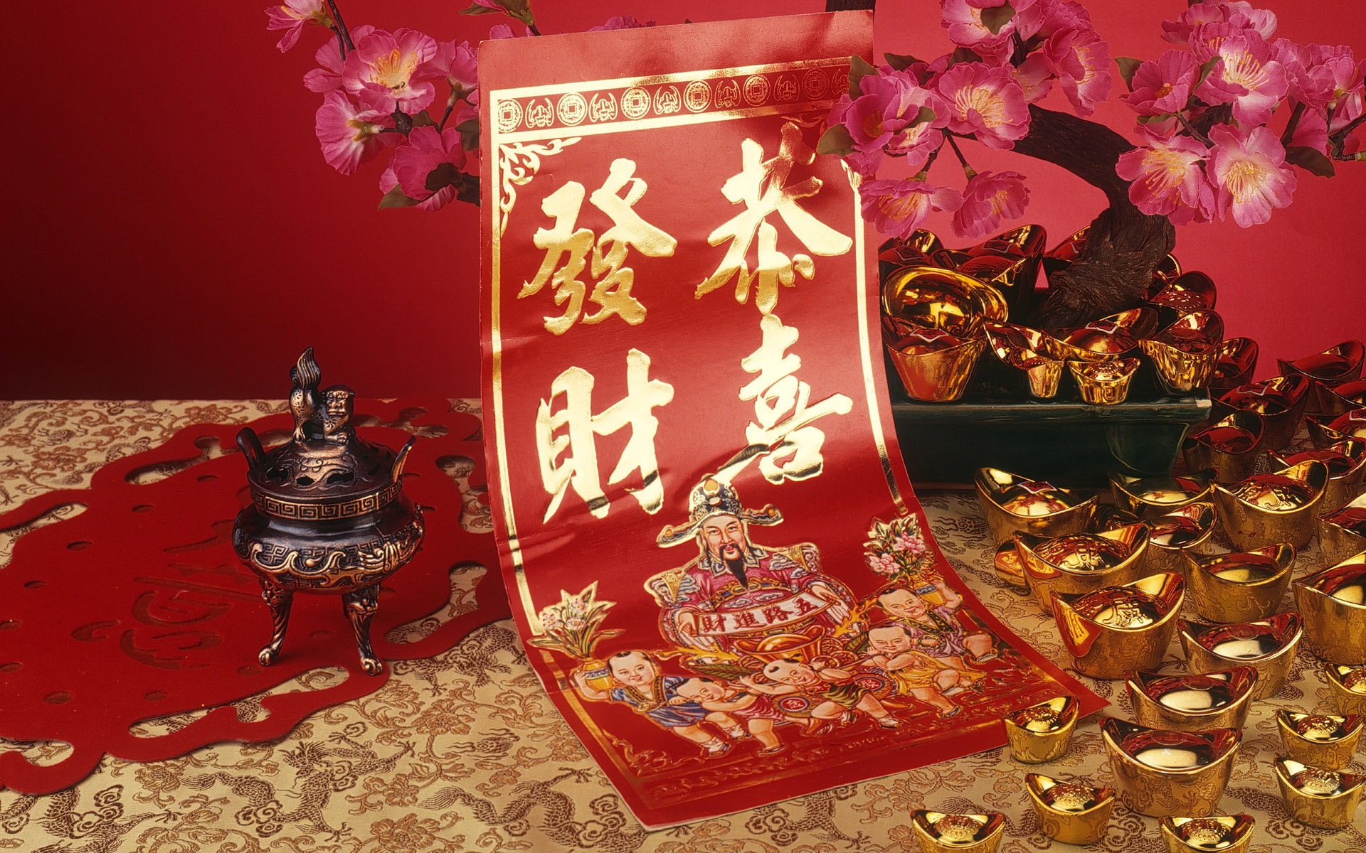 Chinese New Year HD Wallpaper Background Image 1920x1200 ID