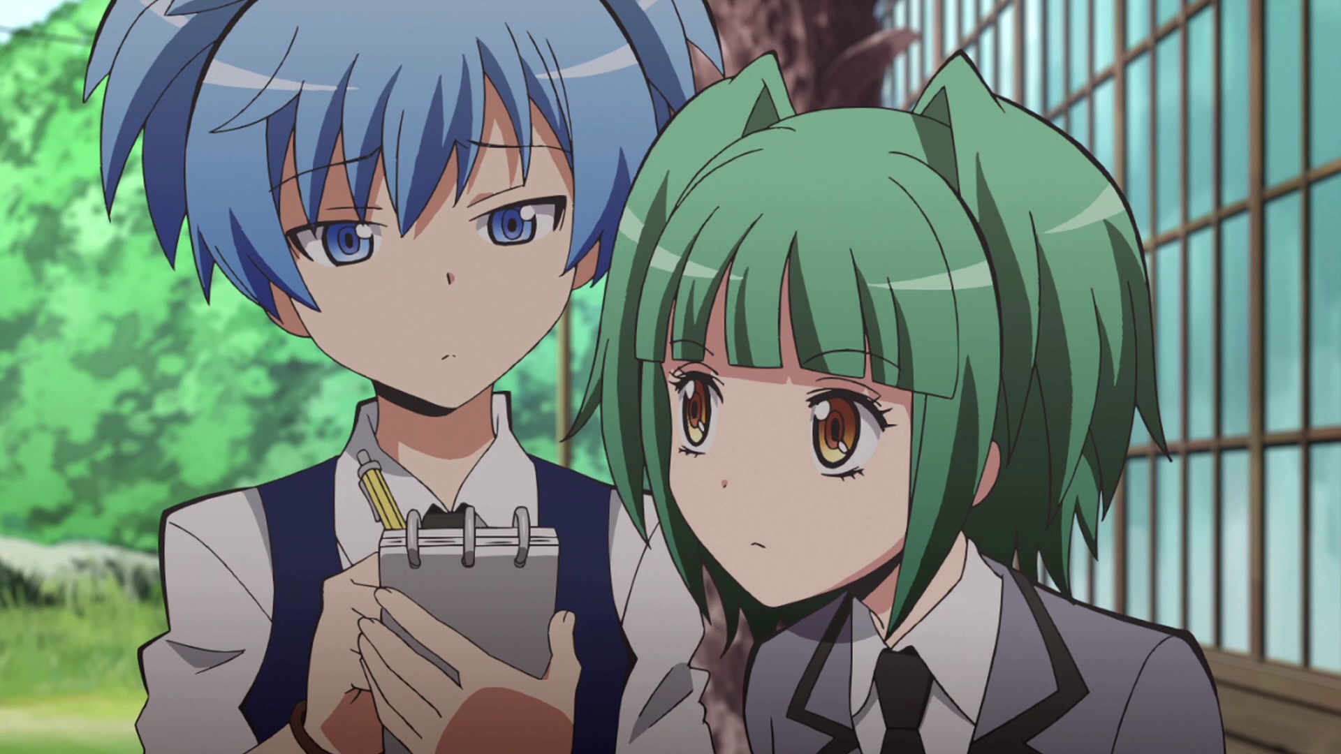 Nagisa and Kaede Full HD Wallpaper and Background Image 1920x1080