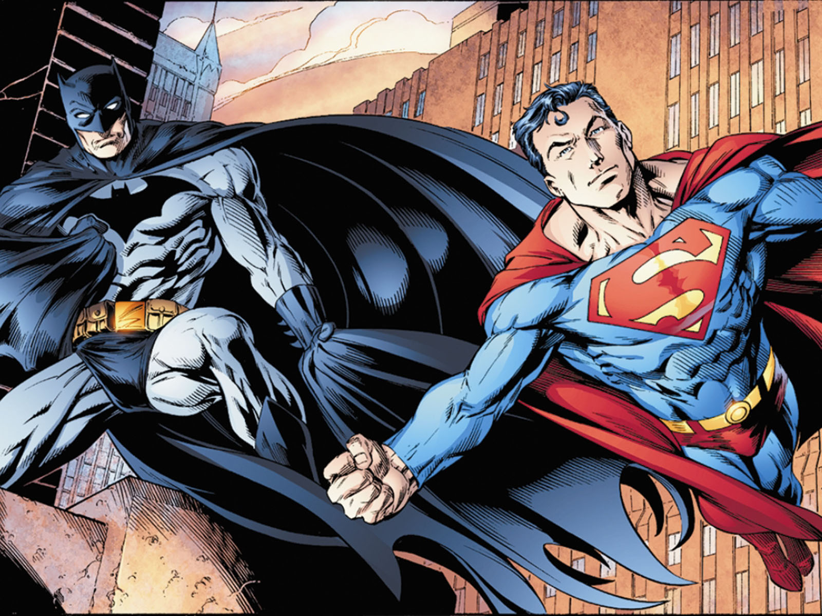 Download Superman Batman Comic Batman VS. Superman Wallpaper