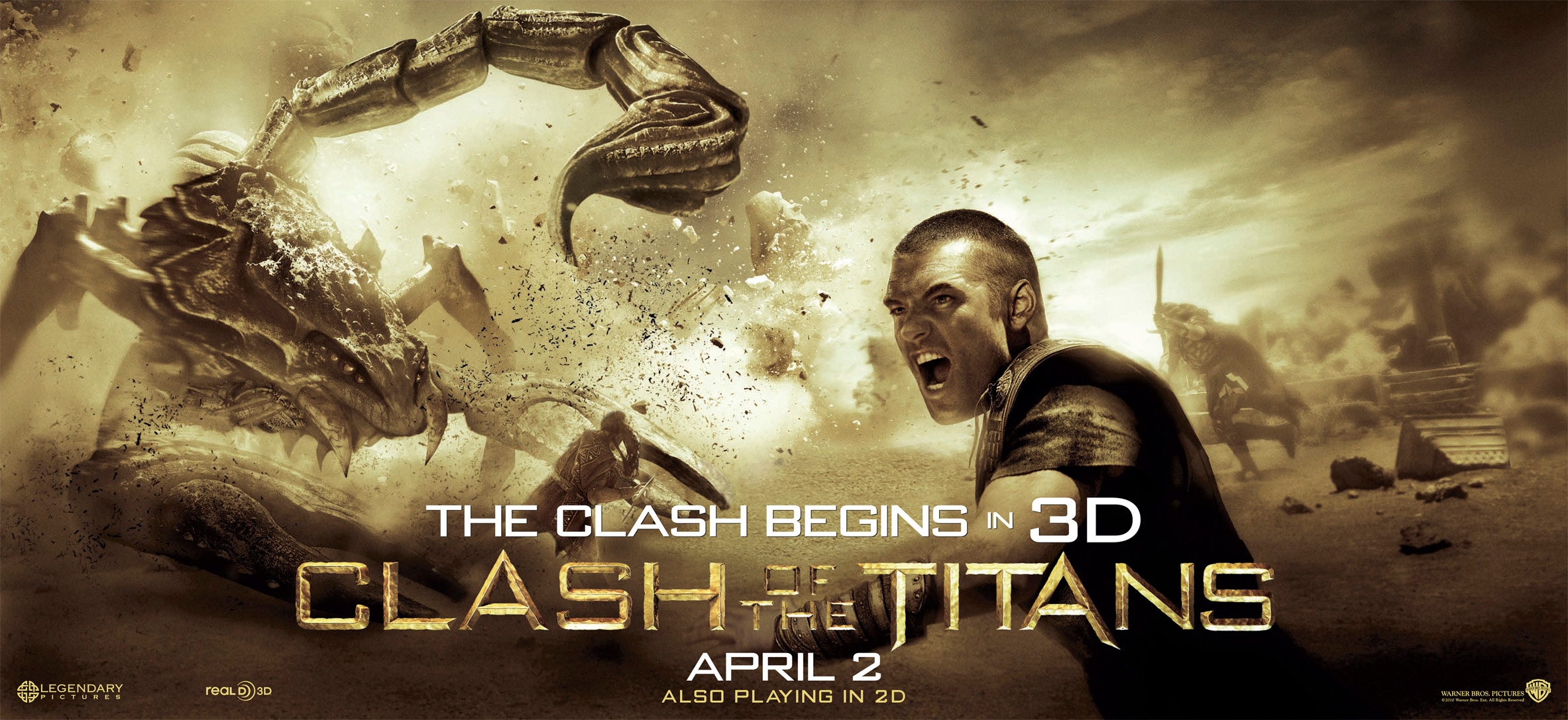 Clash Of The Titans (2010) HD Wallpaper Background Image