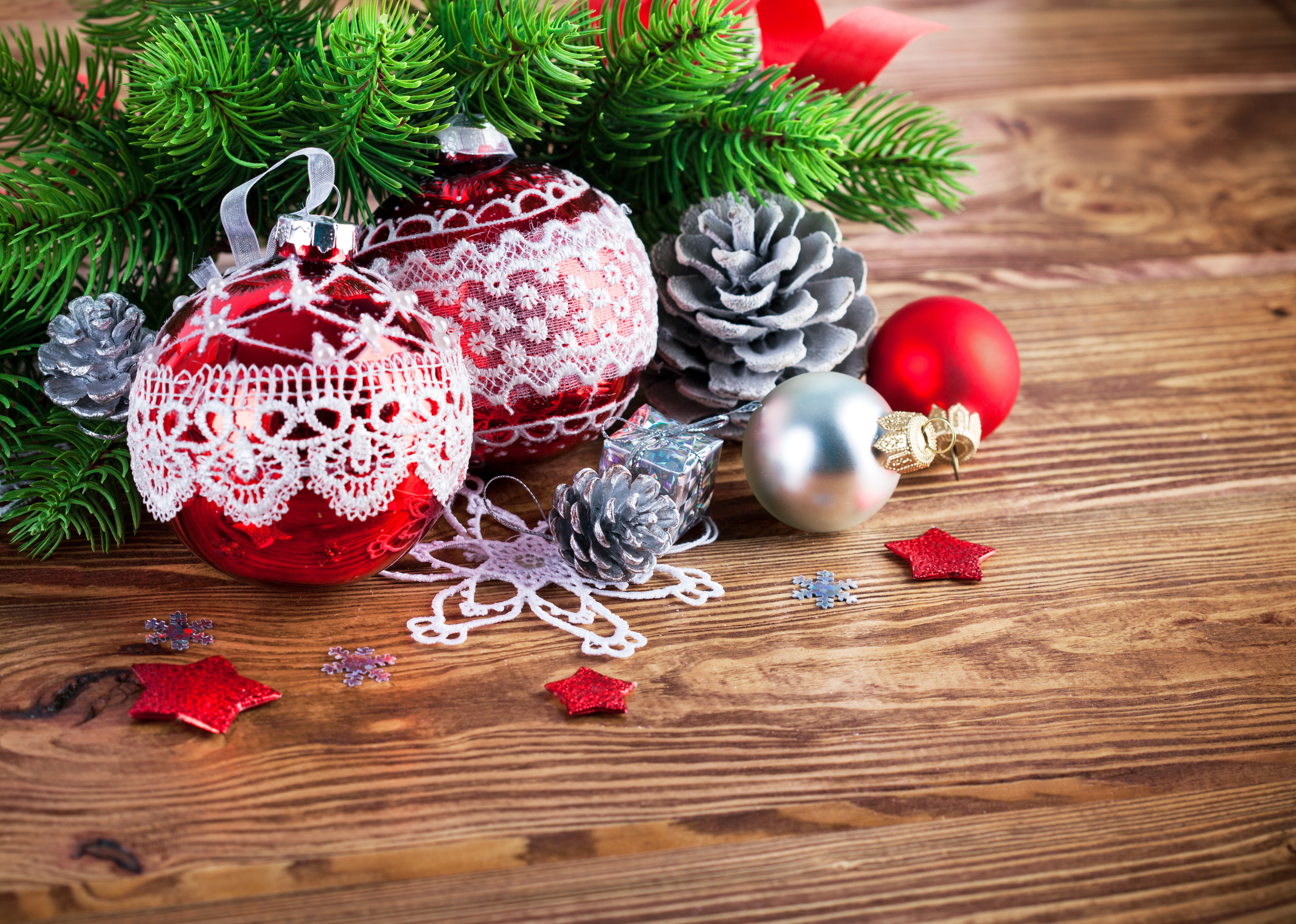 Weihnachten 4k Ultra HD Wallpaper Hintergrund