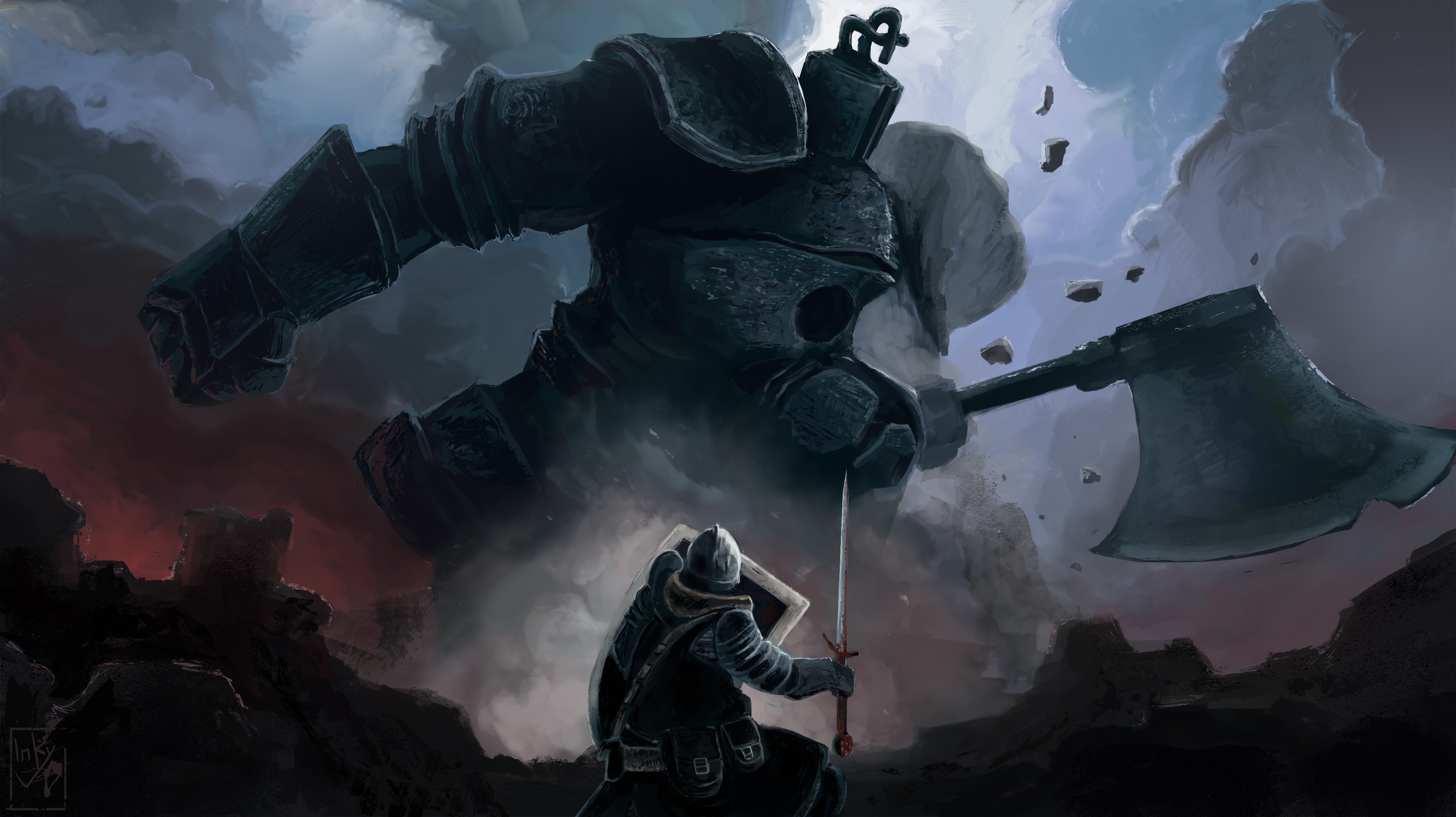 Iron golem 4k Ultra HD Wallpaper Background Image 4000x2245 Wallpaper Abyss